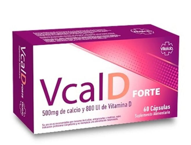 VCALD FORTE 500/800 x 60 capsulas Farmex-Pluxee-Persistente